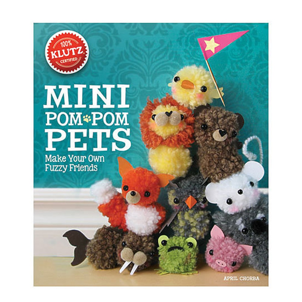 Klutz, Models & Kits, Gifts, Art Kit, Mini, Pom-pom, Pets, 439197
